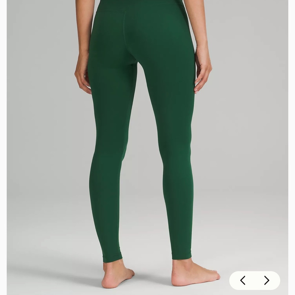 lululemon athletica Forest Green High-Rise Leggings